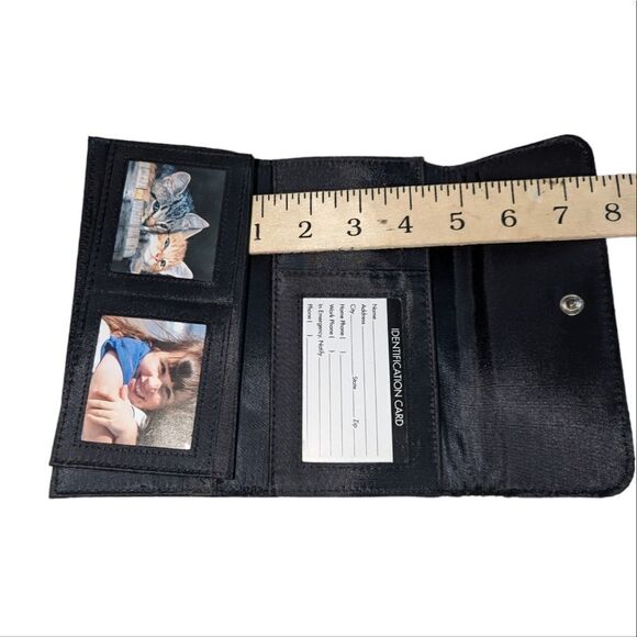 ‎Vintage Totes tapestry check wallet - Picture 2 of 8